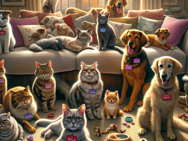 Top Cat and Dog Names in the UK Revealed and Ranked