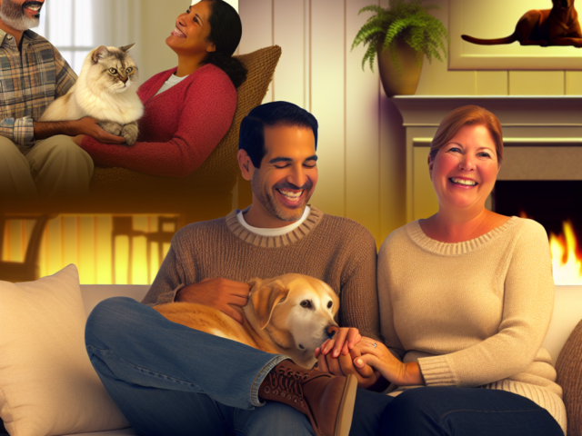 Benefits of Pets for Wellbeing Comparable to Marriage