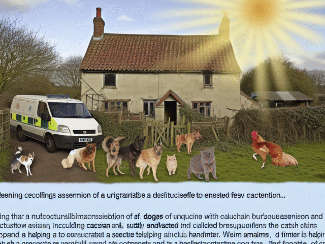 Over 80 Dogs and Pets Rescued from Squalid Conditions